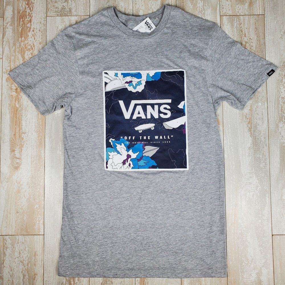 Vans Print Box SS Tee Gray
